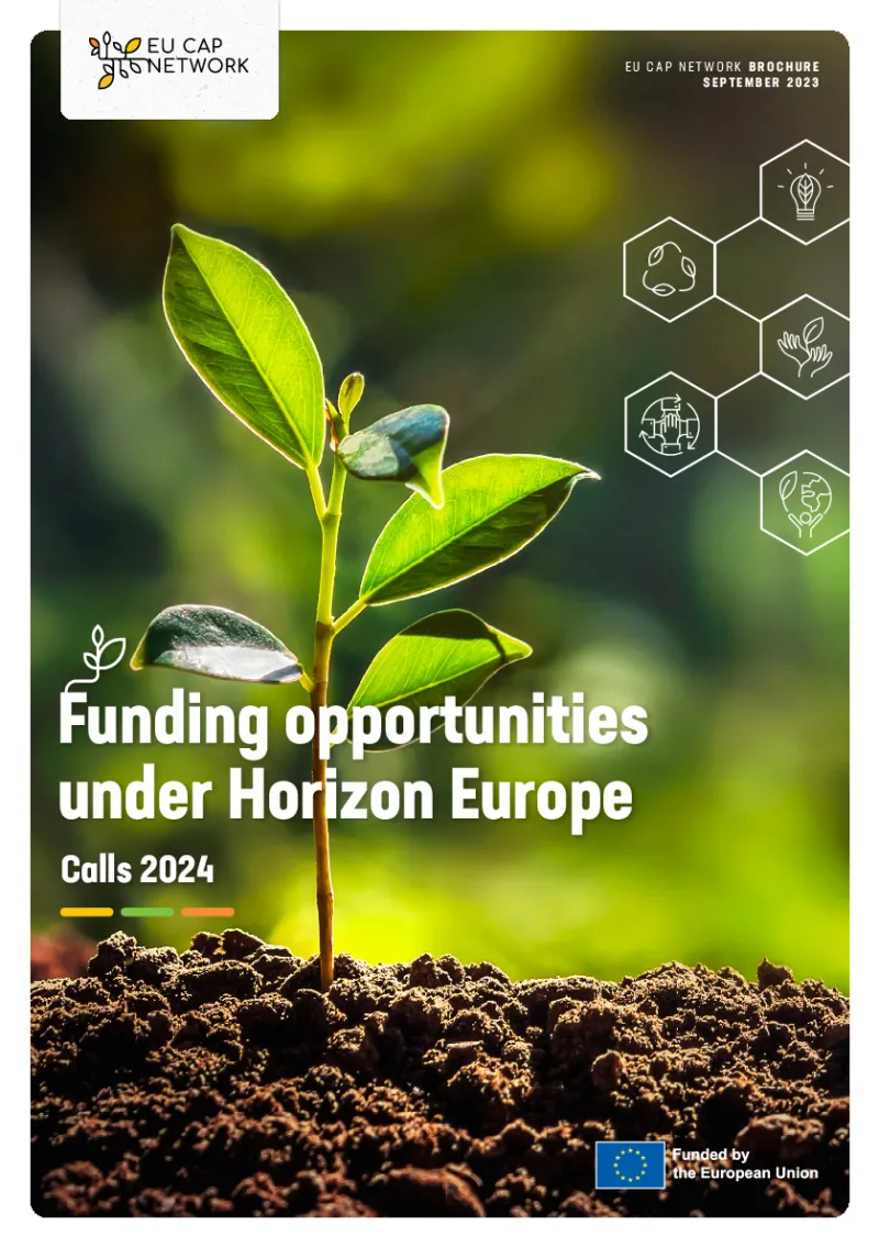 Brochure - Funding opportunities under Horizon Europe Calls 2024
