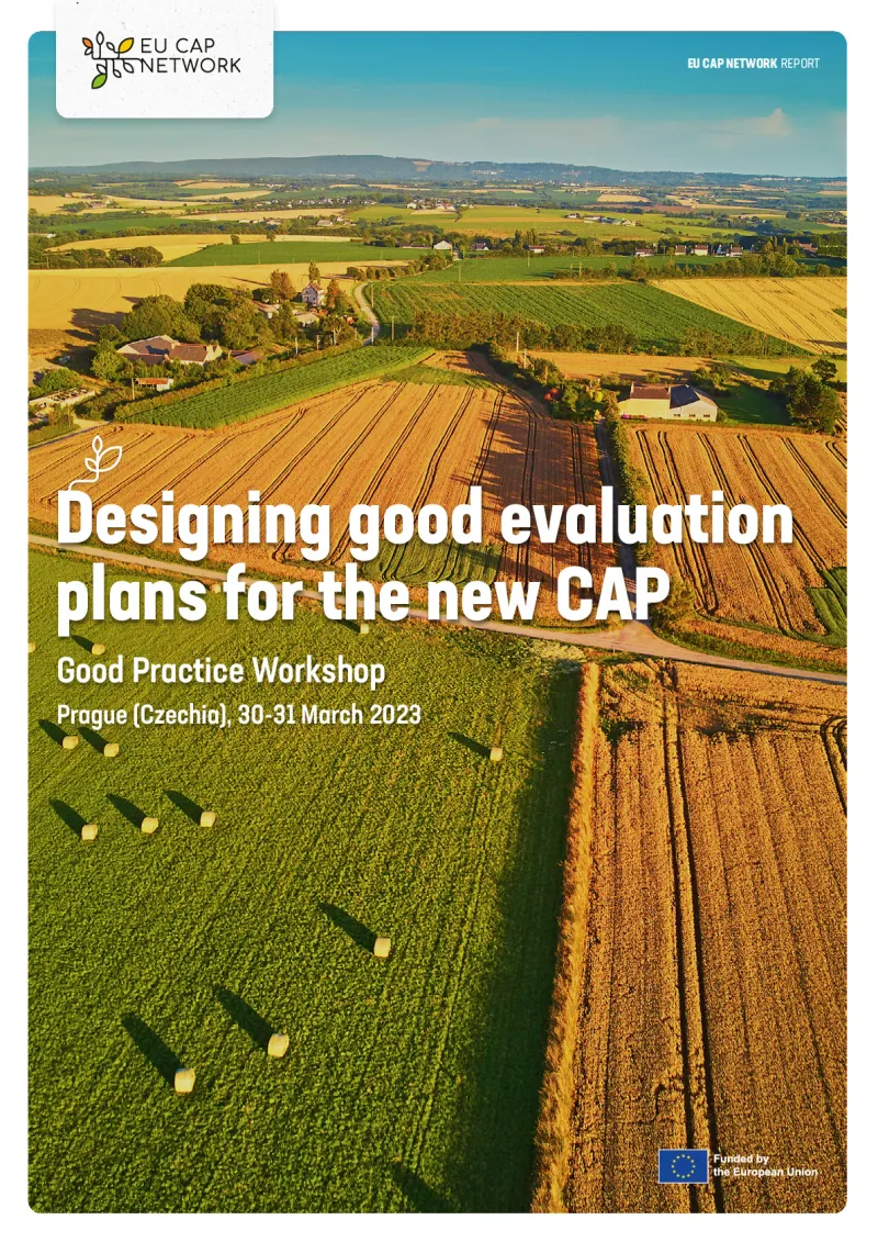 Designing good evaluation plans for the new CAP