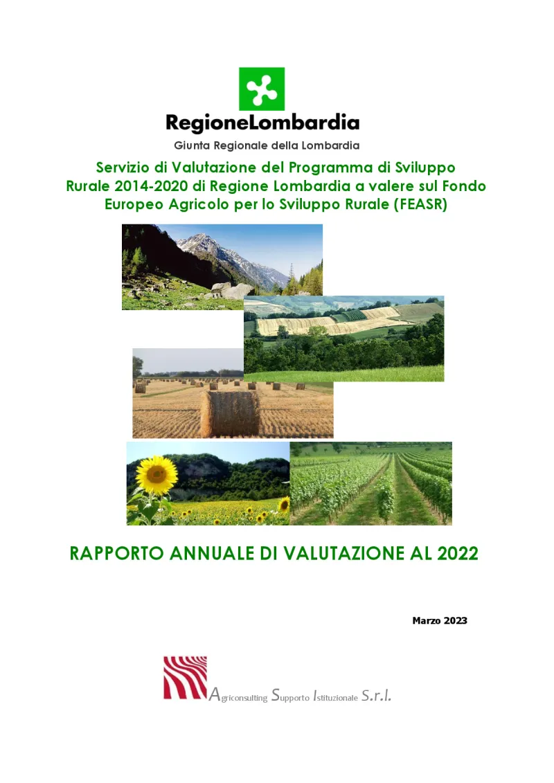 Annual Evaluation Report to 2022 (March 2023)