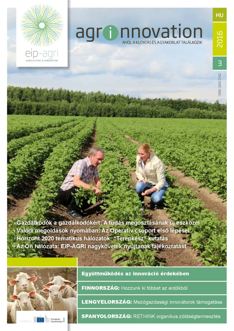 EIP-AGRI Agrinnovation magazine, issue 3 (2016): Hungarian version