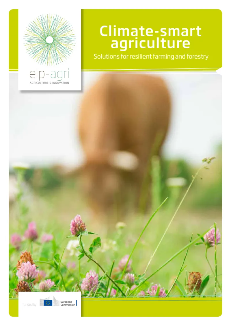 EIP-AGRI Brochure 'Climate-smart agriculture': English version