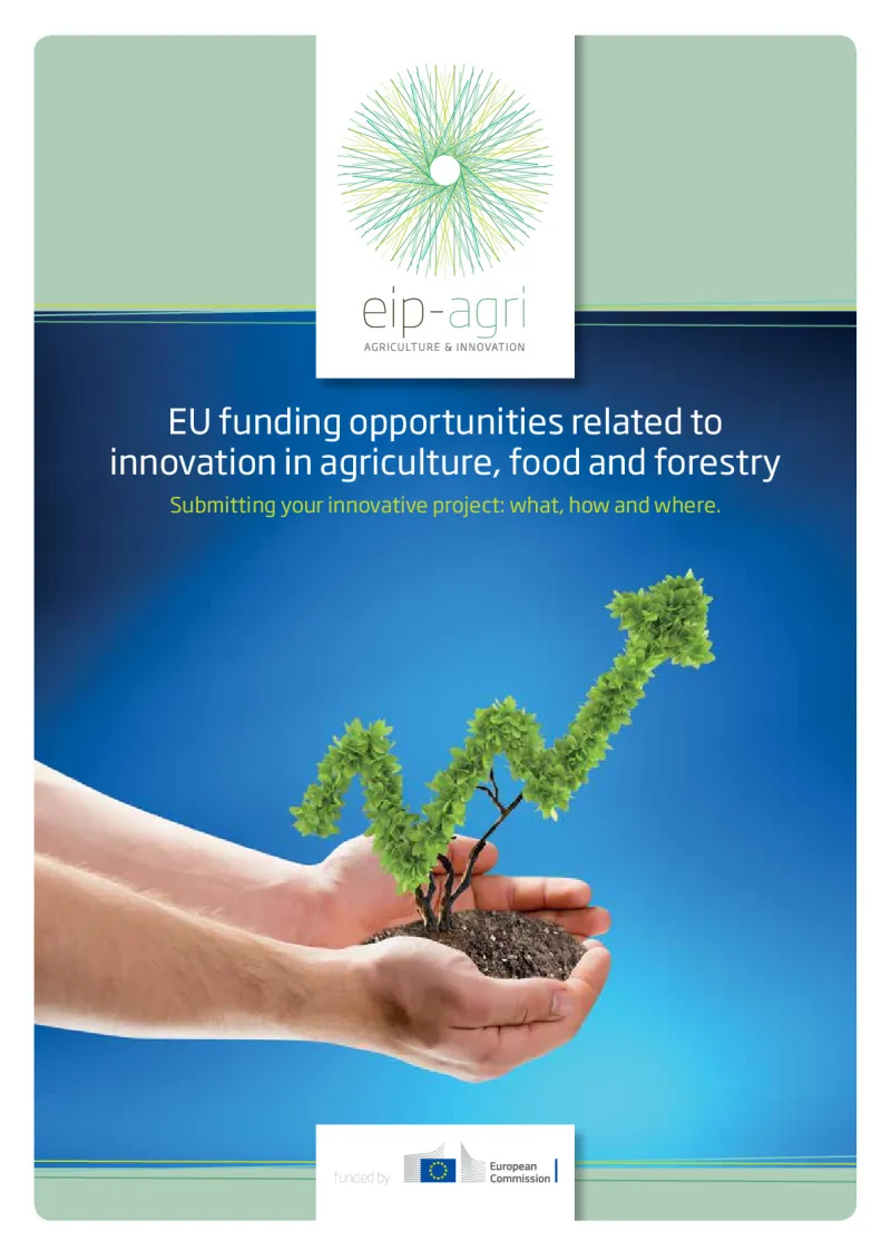 EIP-AGRI Brochure Funding opportunities: English version