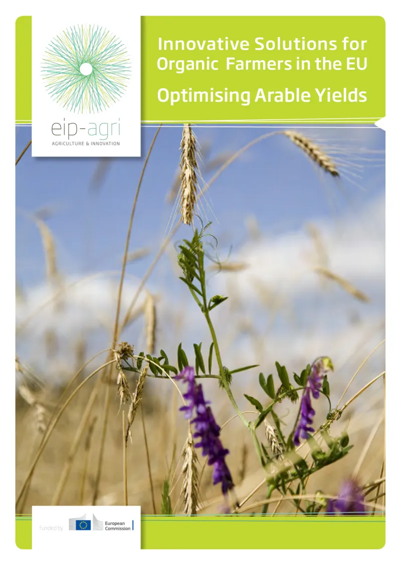 EIP-AGRI Brochure Organic farming: English version