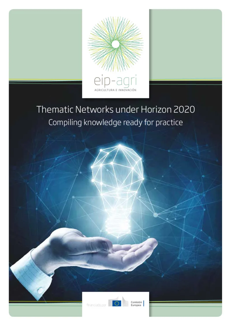 EIP-AGRI Brochure Thematic Networks: English version