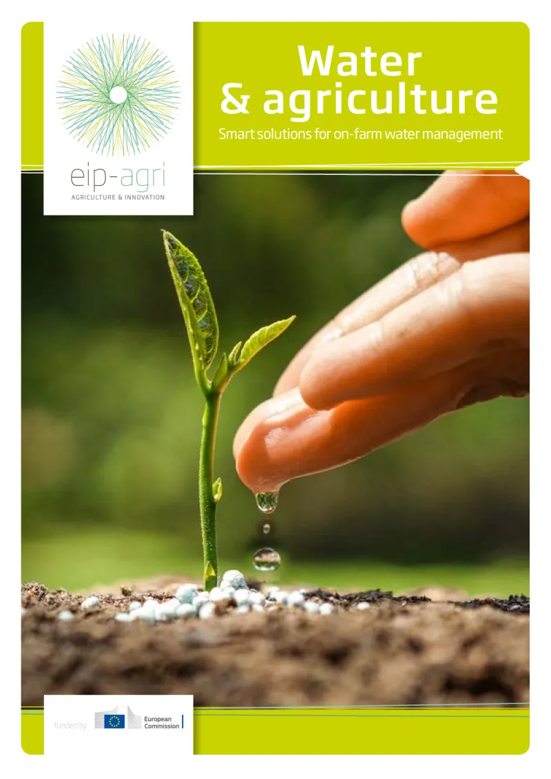 EIP-AGRI Brochure on Water and Agriculture: English version