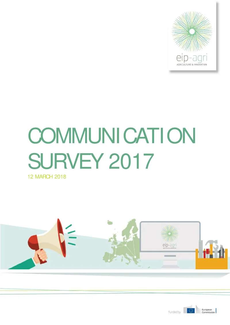 EIP-AGRI Communication survey 2018: results