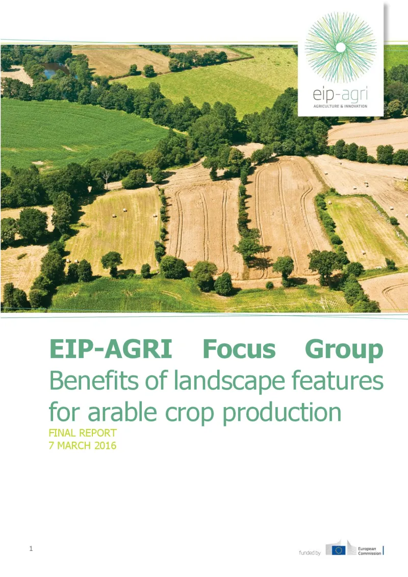 EIP-AGRI Focus Group Ecological Focus Areas: Final report (English version)