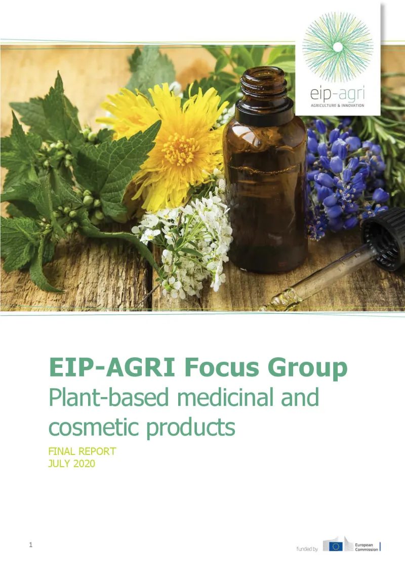 EIP-AGRI Focus Group Medicinal plants: Final report: English version