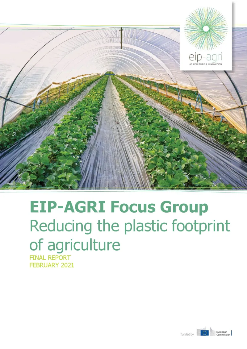 EIP-AGRI Focus Group Plastic footprint: Final report