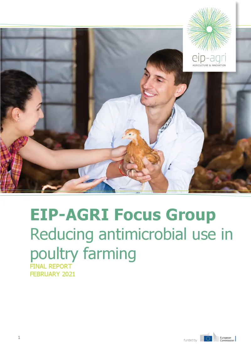 EIP-AGRI Focus Group Reducing antimicrobial use in poultry farming: Final report