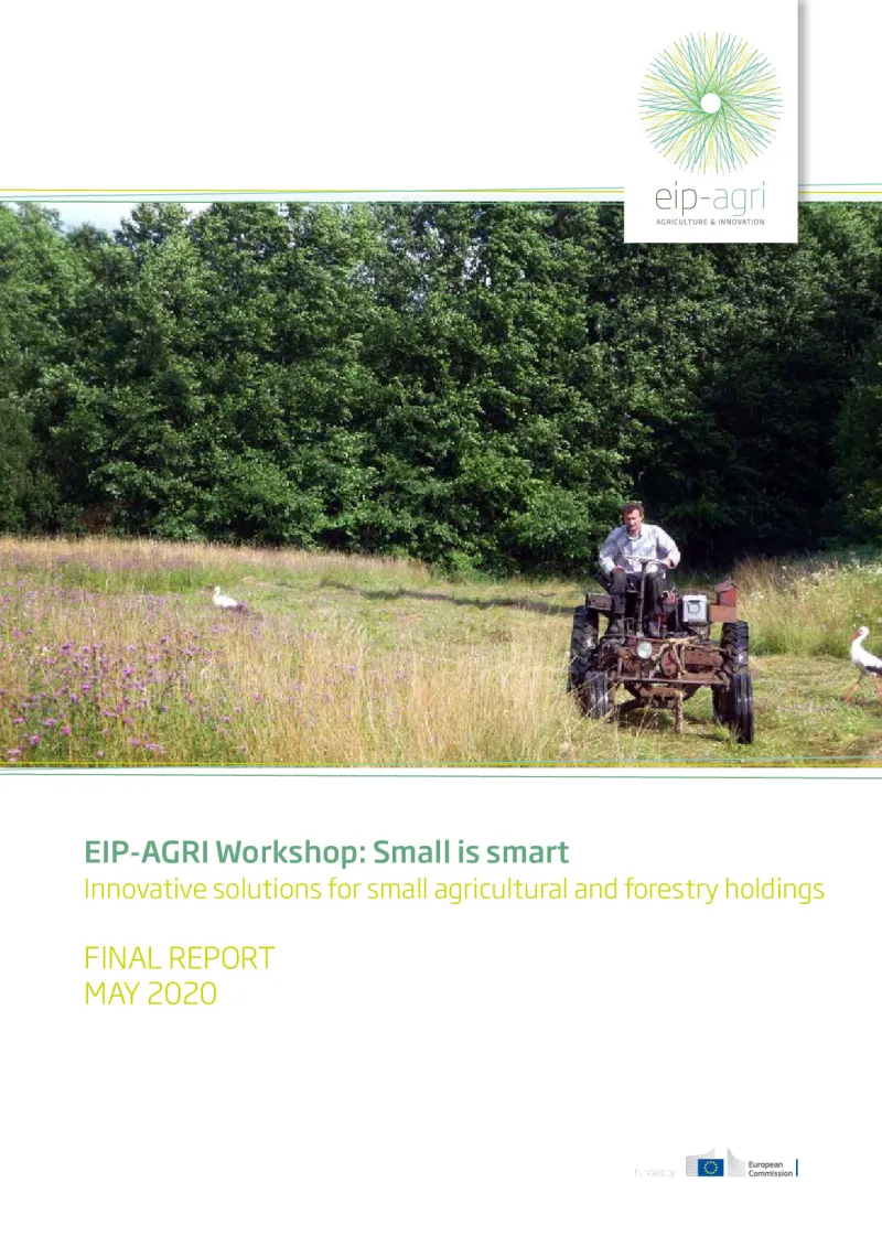 EIP-AGRI Workshop: Small is smart: Final Report: English version