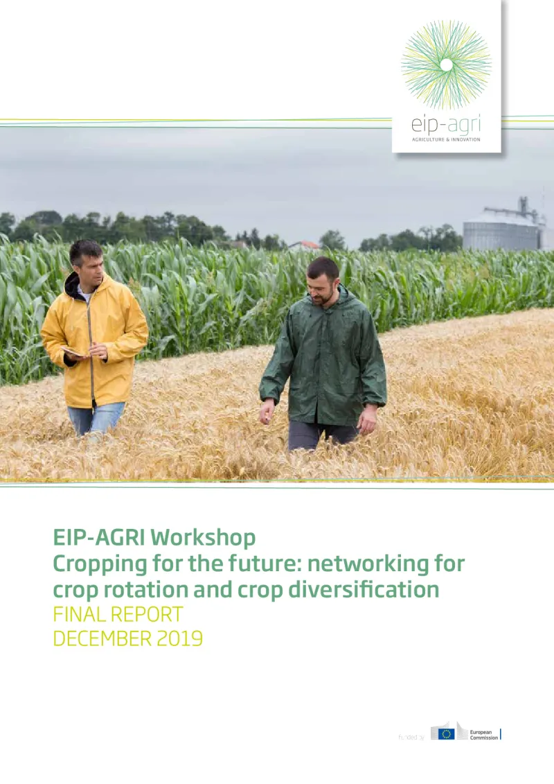 EIP-AGRI Workshop Cropping for the future: Final report: English version