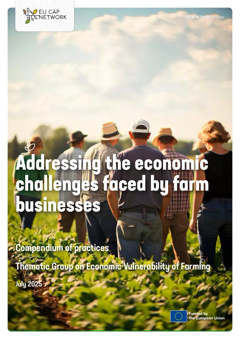 Briefing - Addressing the economic challenges faced by farm businesses