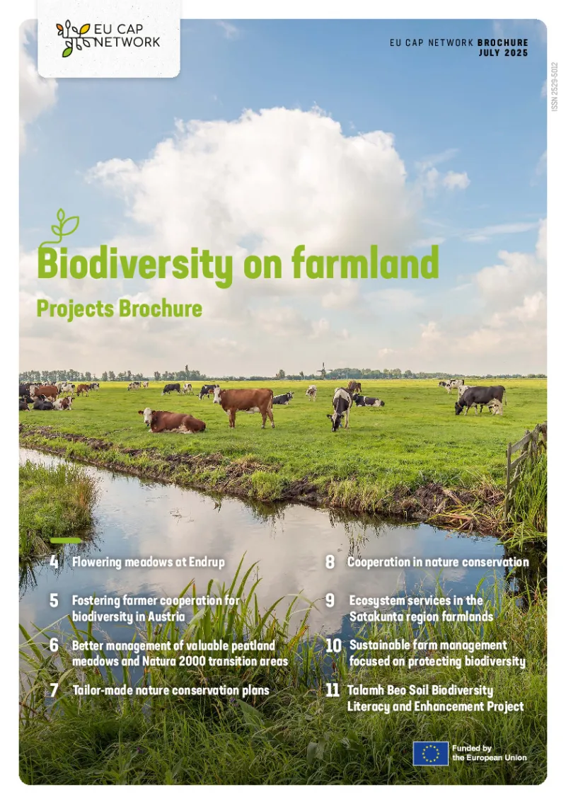 Biodiversity on farmland - Projects Brochure