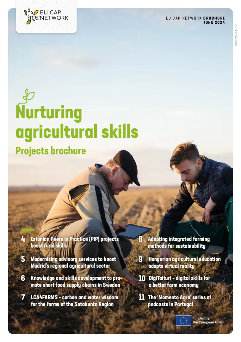 Nurturing agricultural skills - Projects Brochure