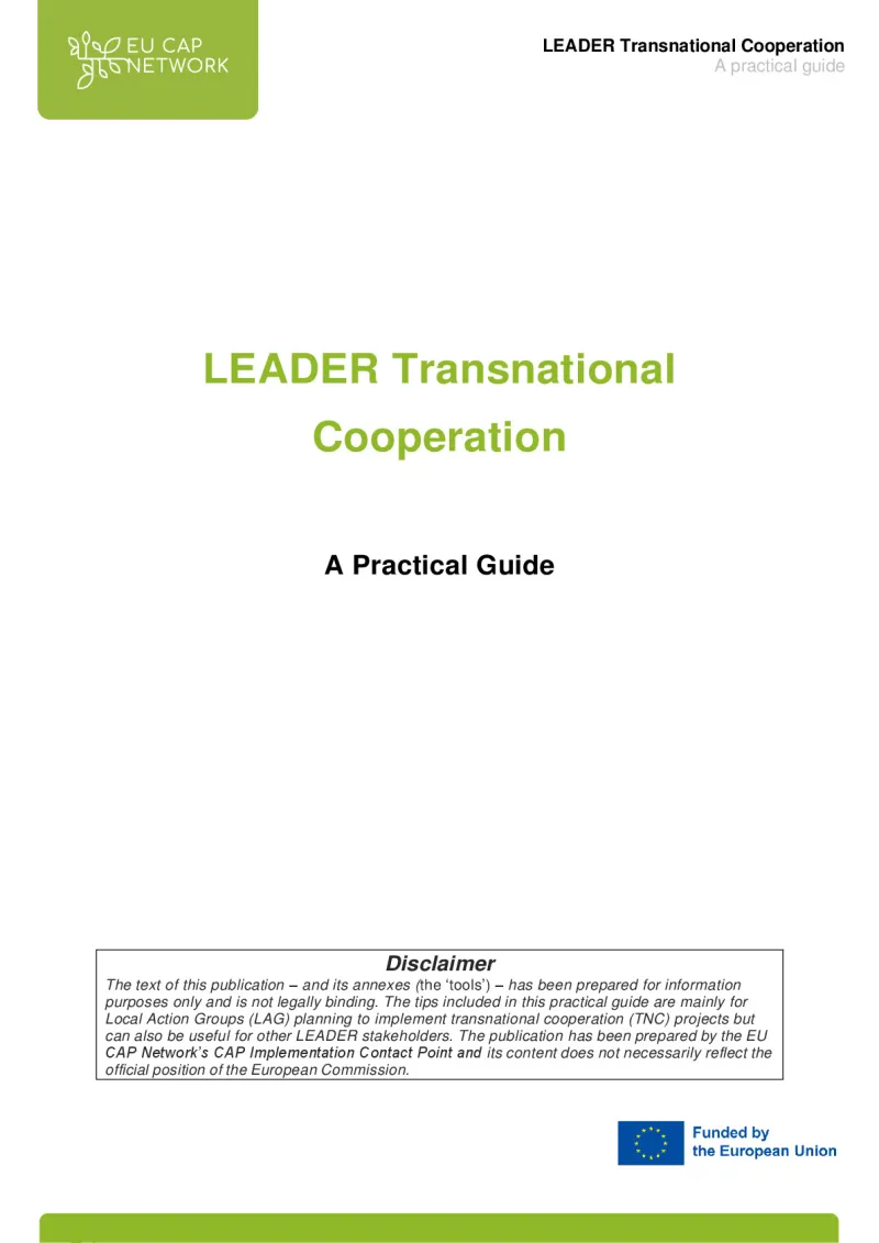 LEADER TNC - a practical guide