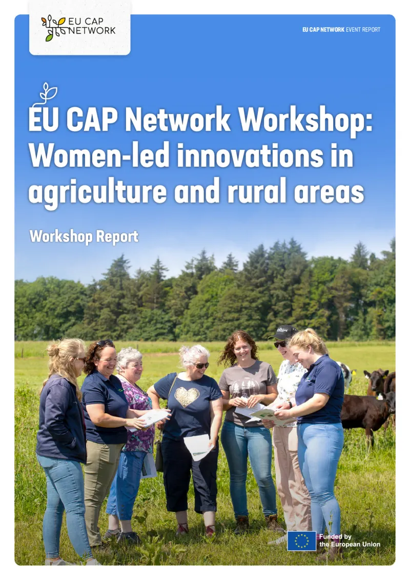 Workshop report: ‘Women-led innovations in agriculture and rural areas’