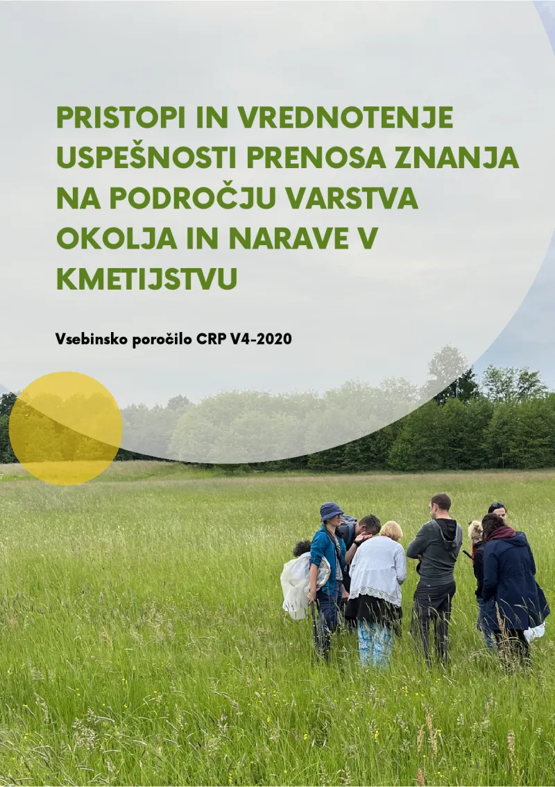 Approaches and Evaluation the Effectivness of Knowledge Transfer in the Field of Protection of Environmental and Nature Transfer to Agriculture