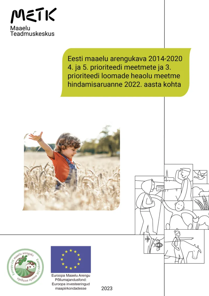 Evaluation Report on specific measures of the Estonian Rural development programme 2014-2020