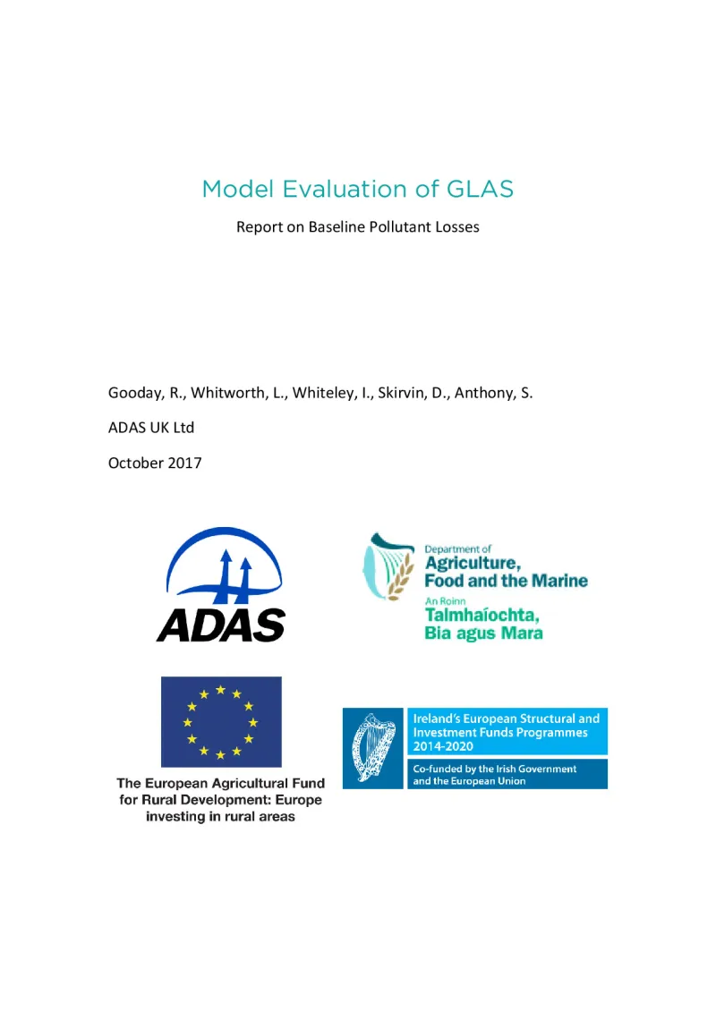 glasevaluationbaselinereportmodellingpollutantlosses181017.pdf
