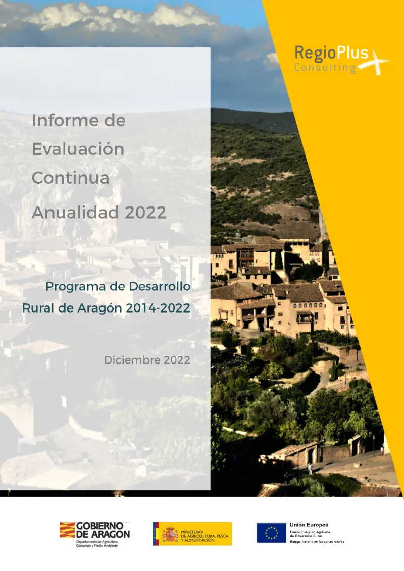 Thematic evaluation with a gender perspective in the Aragon region