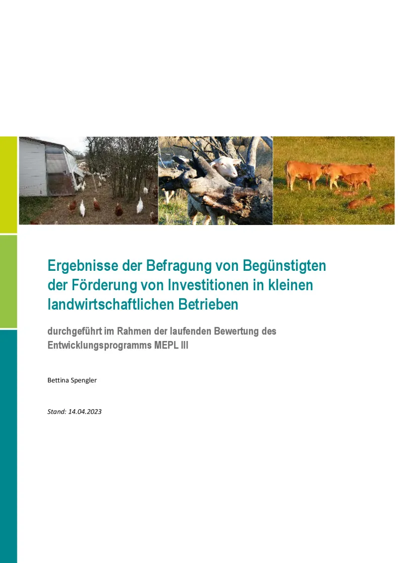 Promotion of extensive grazing through contractual nature conservation