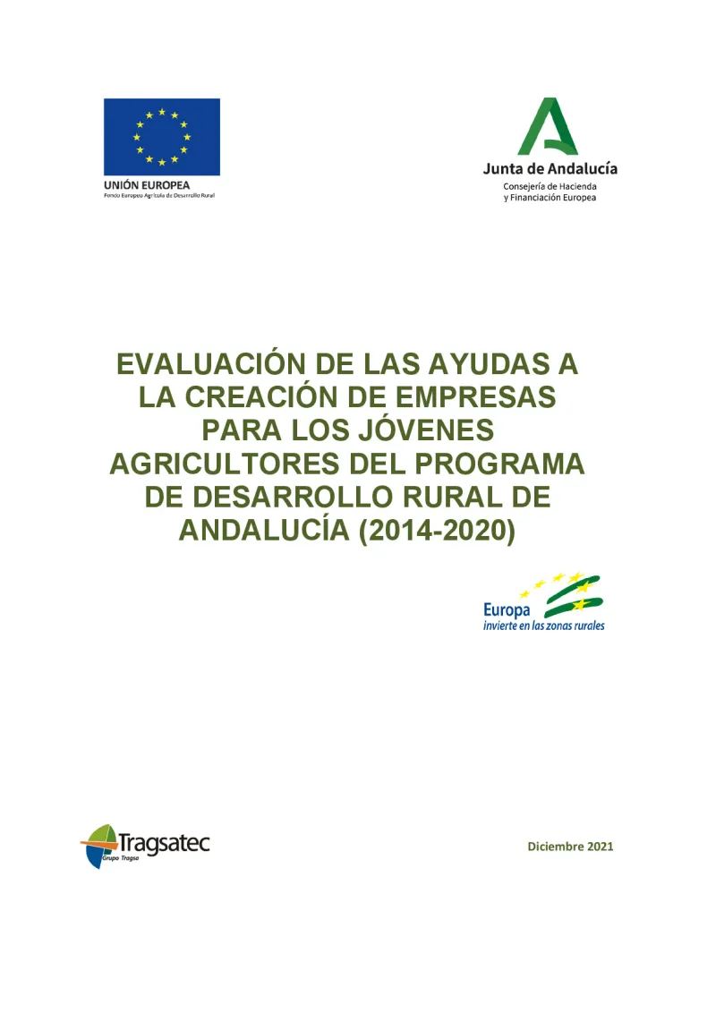 Support for young farmers in Andalusia's Rural Development Programme 2014-2022 