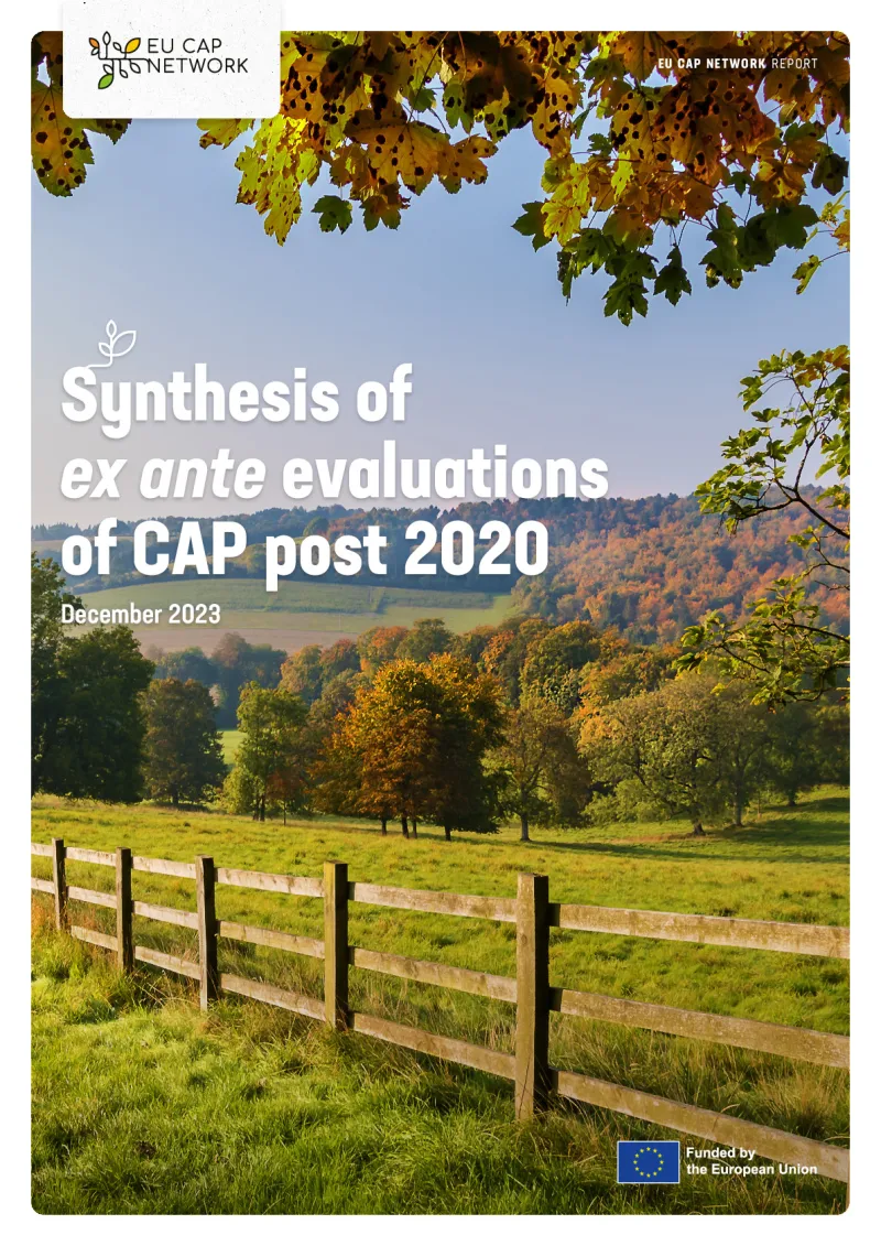 Synthesis of ex ante evaluations of CAP post 2020