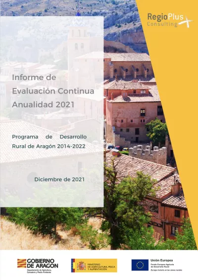 The 2021 ongoing evaluation report of the Aragon Rural Development Programme