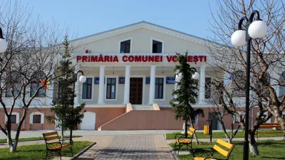 The town hall of Voinesti