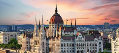 Building of Parliament in Budapest