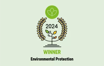 aria winner logo of the category environmental protection