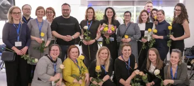 Czech National Network team at the conference CLLD – Prosperous Communities – Opportunity for a Shared Future 28+ in May 2025 (c) Czech National Network