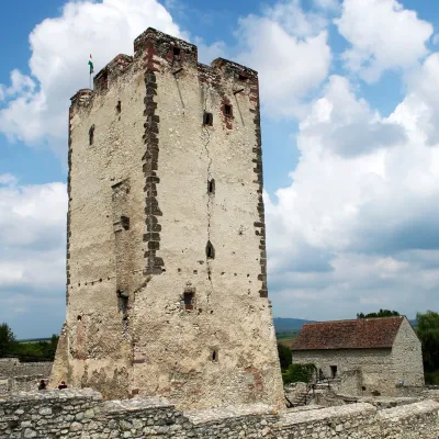 Kinizsi castle in Nagyvazsony, Hungary