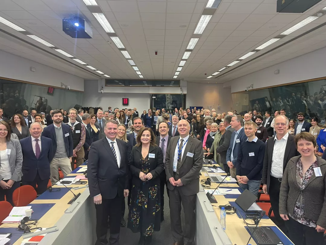 All the members of the EU CAP Network Assembly posing together