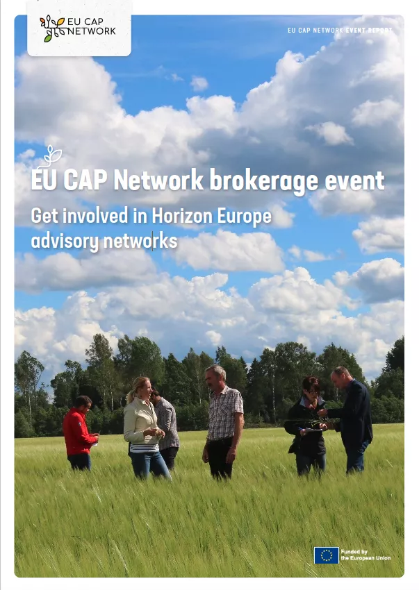 Cover Report Get involved in Horizon Europe advisory networks