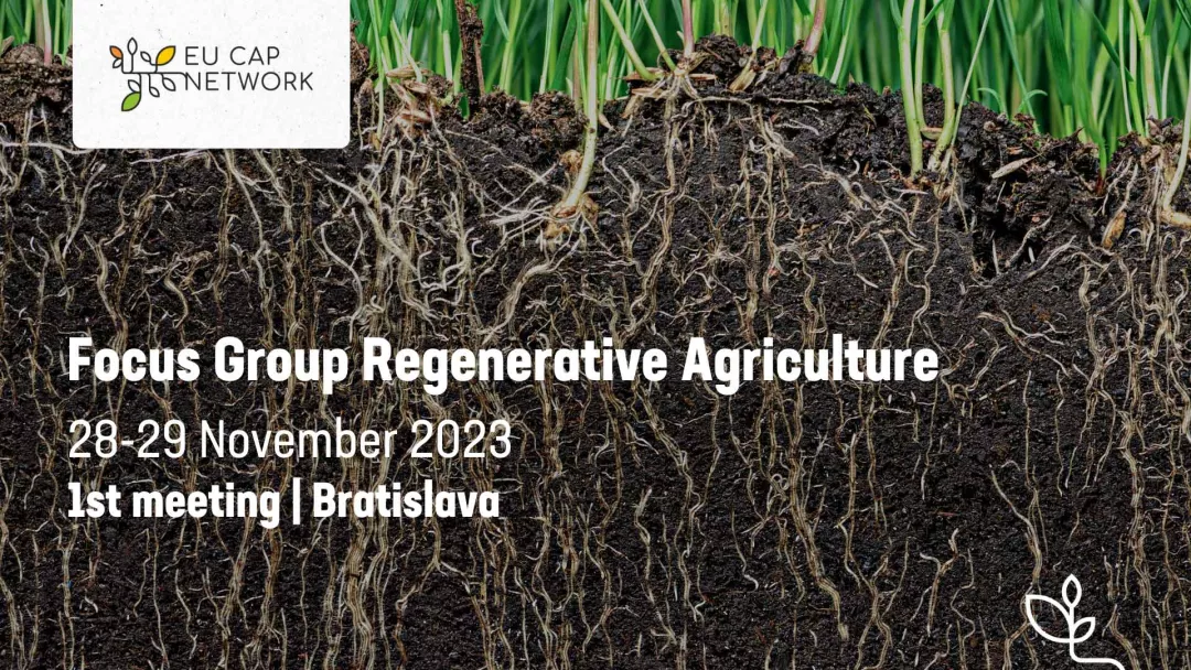 Focus Group Regenerative agriculture for soil health - 1st meeting