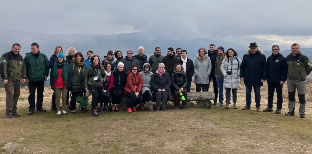 A group of people posing for a photo