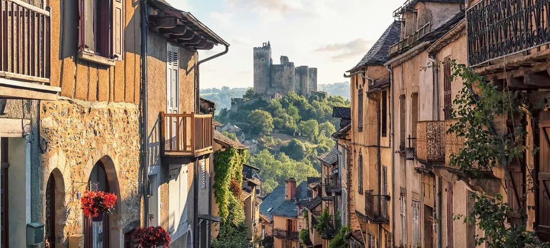 Najac, village in the south of France