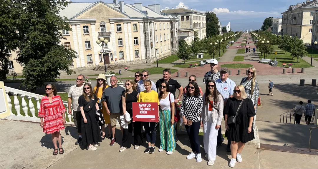 Group photo at Estonian Farm Days
