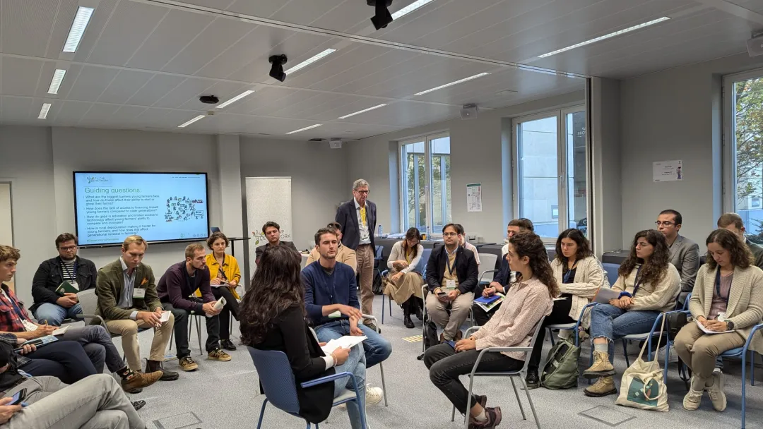TG meeting room with participants