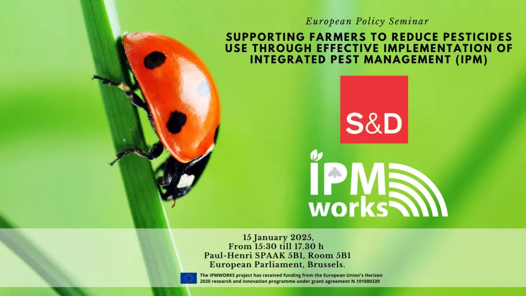 IPM works seminar event poster