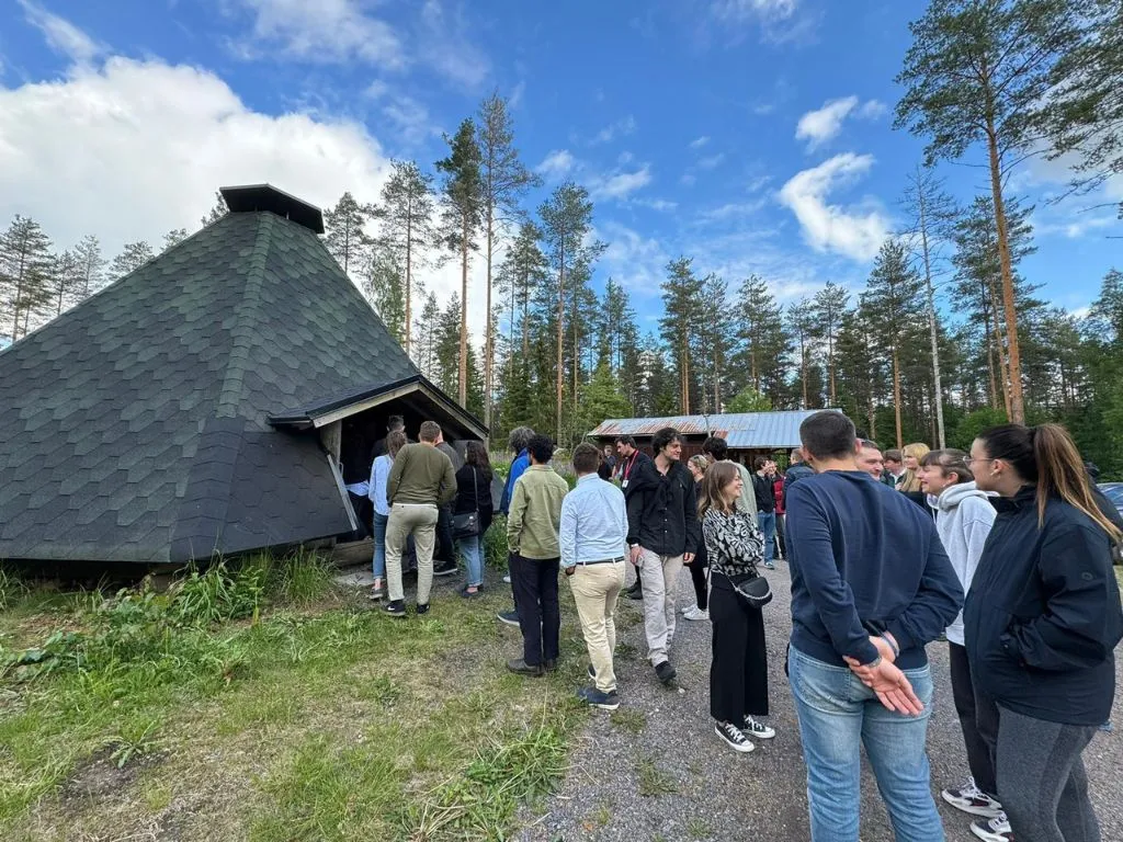 Project visit at the young leader forum in vierumaki Finland 2024