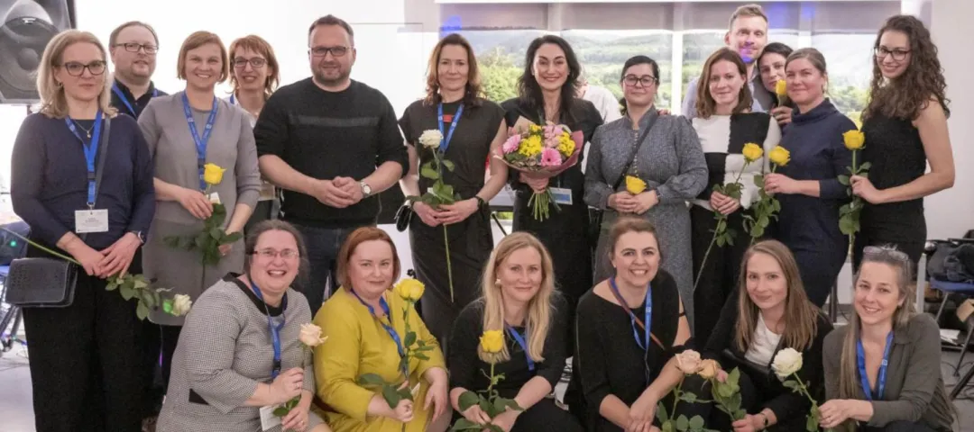 Czech National Network team at the conference CLLD – Prosperous Communities – Opportunity for a Shared Future 28+ in May 2025 (c) Czech National Network