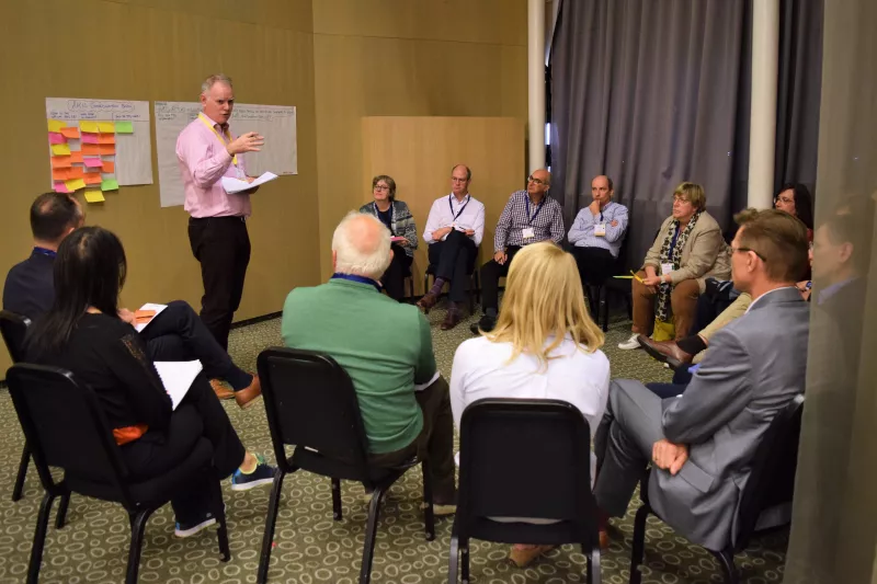 AKIS Seminar participants in a group session