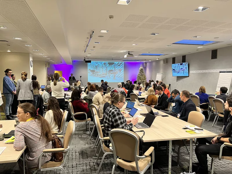 People during the workshop