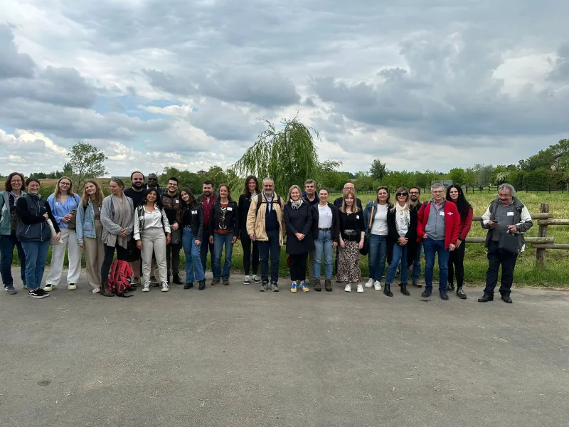 Group photo of Cross-visit ‘Monitoring animal welfare’ participants
