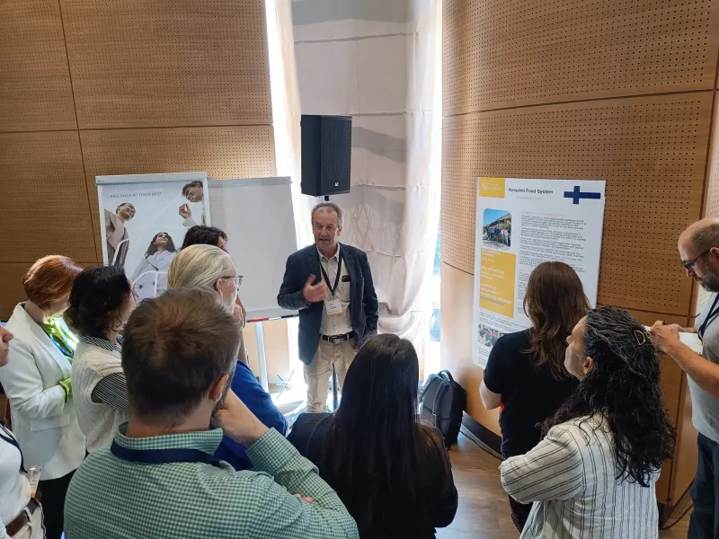 Discussion at EU CAP Network workshop ‘Innovation in logistics to improve the position of farmers in a supply chain’