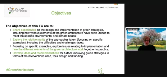 Thematic Group on Green Architecture: Designing Green Strategies