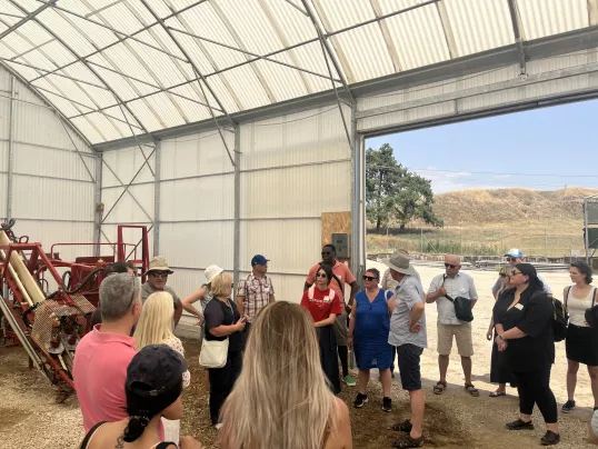 group on a field visit